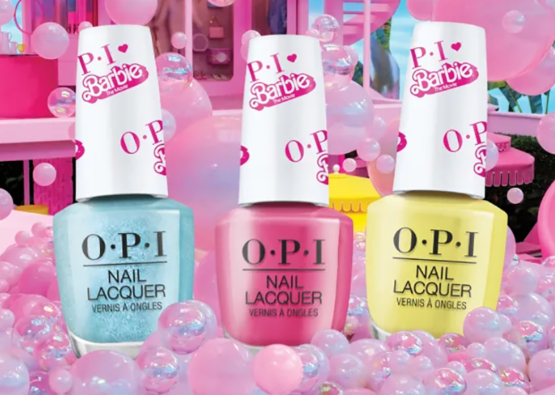 Think more than pink with OPI's new Barbie polish collection